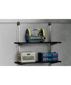Kit scaffalatura per casette keter "shelving kit 100" in metallo 97x30 cm